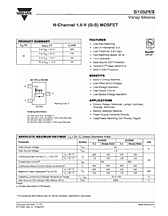 DataSheet Si1032R pdf